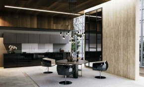 Kitchen in Carbon Gloss - StyleLite