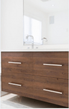 Floating Vanity in Americana - Uniboard